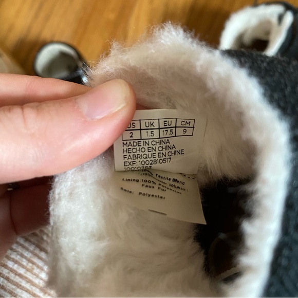 Baby Unisex Dark Grey Toms Boots - Picture 6 of 6